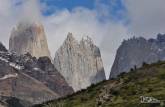 Nosso principal objetivo do dia, as famosas torres de granito no Parque Nacional Torres del Paine, no sul do Chile